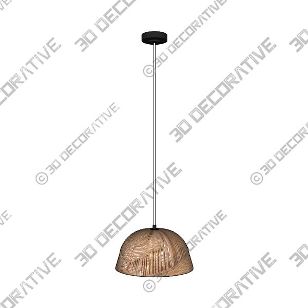 Pendant-4-6-3.jpg Norb 1 - Light Natural Single Pendant - 3D Decorative
