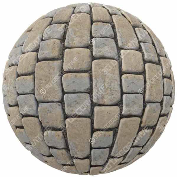 Pavement Stone 1 - 3D Decorative