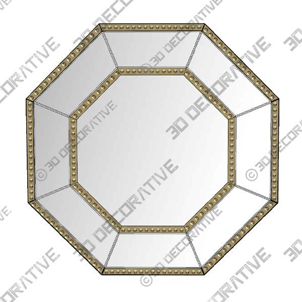 1_600x600-212.jpg Pemberton PBT-1103 Mirrors GoldĀ - 3D Decorative