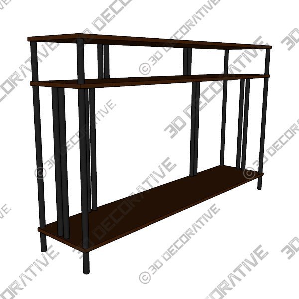 Profile Console - 3D Decorative