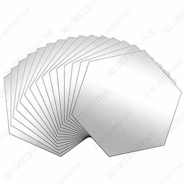 BBTO Mirror Sheets Flexible Non Glass Mirror Plastic Mirror Self Adhesive - 3D Decorative