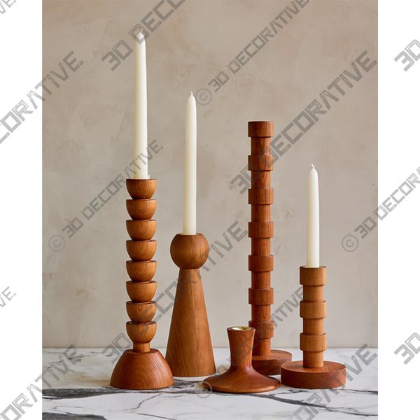 Cherry Candle Holder - 3D Decorative