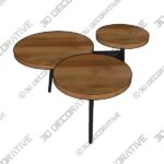 Faria Coffee Table - 3D Decorative