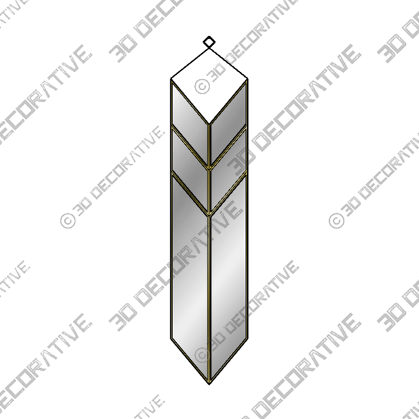 5_600x6000.png Heptagon Shape Wall MirrorĀ - 3D Decorative