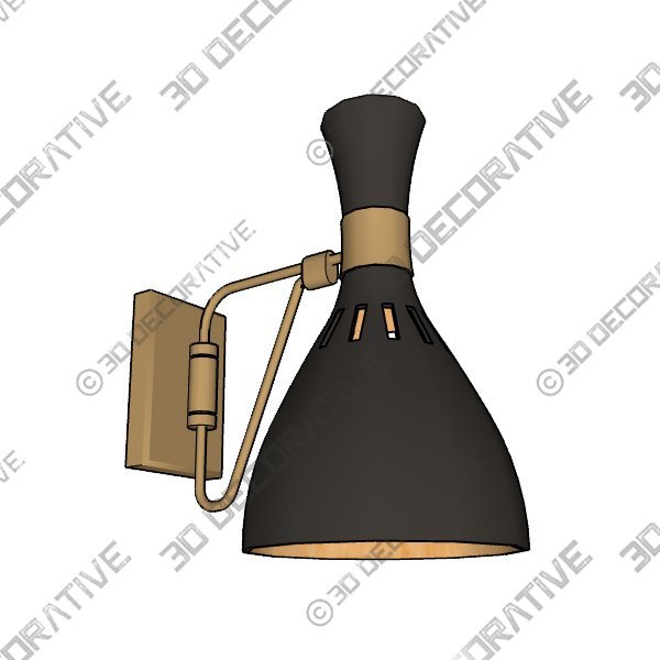 4_600x600-72.jpg Matte Black and Burnished Brass Swivel SconceĀ - 3D Decorative