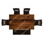 Carolina 6 Piece Dining Set - 3D Decorative