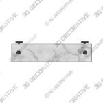 Linden Handcrafted Triple Tier Shelf - 3D Decorative