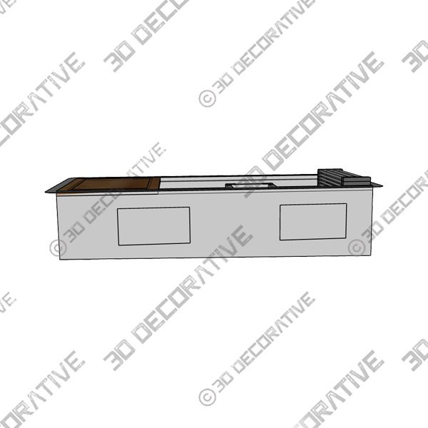 Ruvati 45-inch Workstation Two-Tiered Ledge Kitchen Sink Undermount 16 Gauge Stainless SteelĀ - 3D Decorative