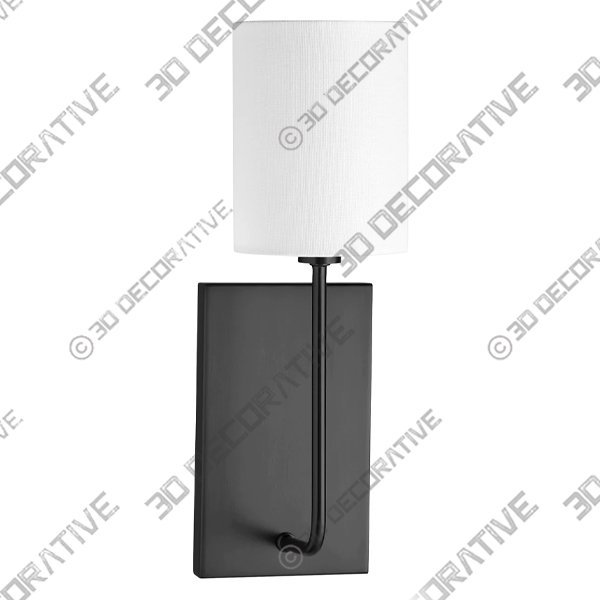 Quorum Tempo 1-light Wall Mount Light Fixture Aged Brass - 3D Decorative