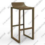 Wall Street Bar Stool -Wooden Texture for 2020 Design