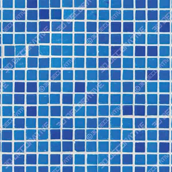 Tiles Blue - 3D Decorative