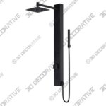 VIGO Orchid Shower Massage Panel - 3D Decorative