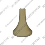 Vase-1-12-2.jpg Wood Vase – Chestnut - 3D Decorative