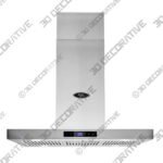 30 Wall Mount T-Shape Range Hood LH4-30 with LED - 3D Decorative