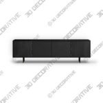 Augusto Credenza Medium - 3D Decorative