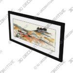 Framed Print (3) Autumn Fields by Elizabeth Baldin Framed Print - 3D Decorative