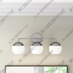 Avoca 3 - Light Dimmable Vanity Light-3DDecorative Avoca 3 - Light Dimmable Vanity Light - 3D Decorative