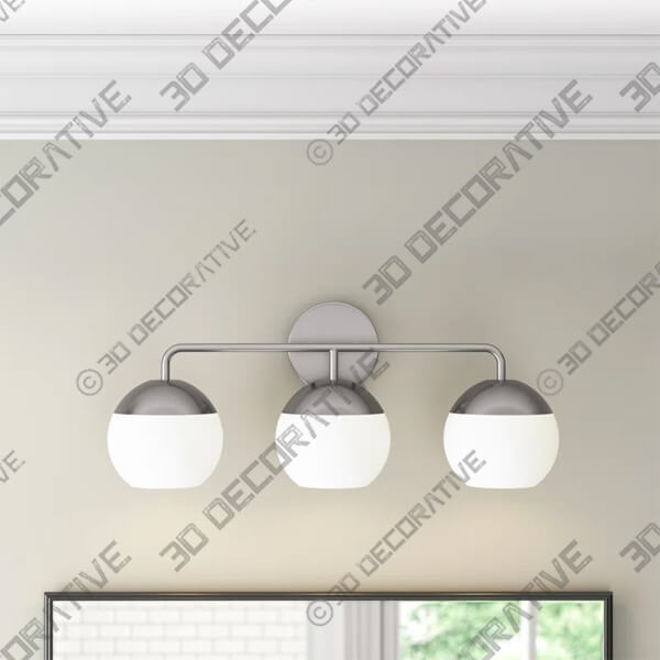 Avoca 3 - Light Dimmable Vanity Light - 3D Decorative