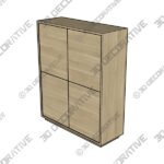 Basic 4 door module - 3D Decorative