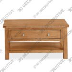 Bromley Oak Coffee Table -  3D Decorative
