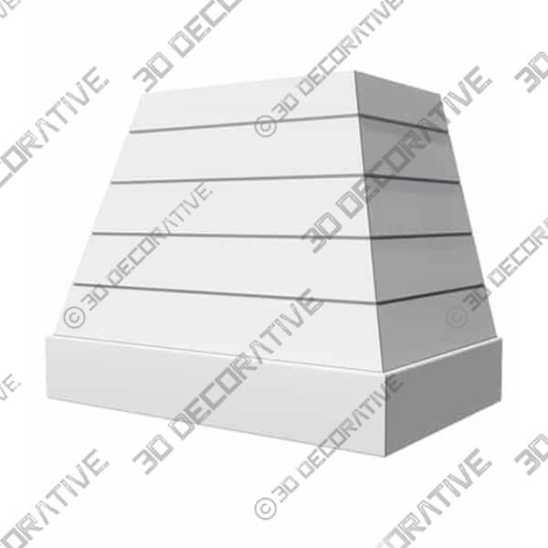 Charlotte CX Series with horizontal beading - 3D Decorative