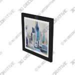 Framed Print (1) (1) City Scene Framed Print 40x40cm - 3D Decorative