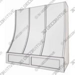 Eastland E300RS With Battens Range hood - 3D Decorative