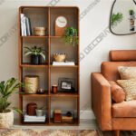 Elements Bent Ply Bookcase Shelving Unit - 3D Decorative