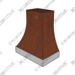 Elevation E Series with stainless baffle base - 3D Decorative