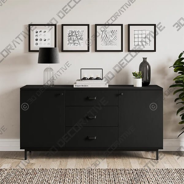 Fulton Large Sideboard - 3D Decorative