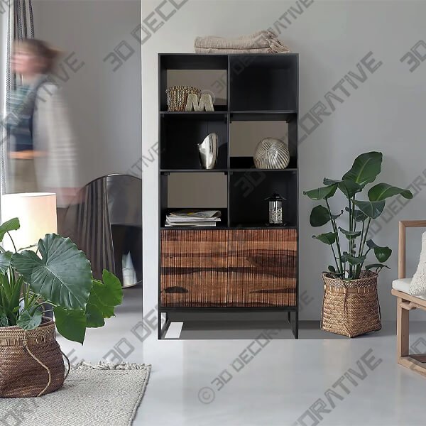 Indus Valley Thor Bookcase - 3D Decorative