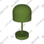 Table Lamp (3) Keko Rechargeable Touch Dimmable Table Lamp - 3D Decorative