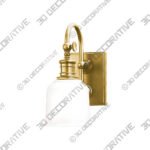 Keswick 1-Light Wall Sconce - 3D Decorative