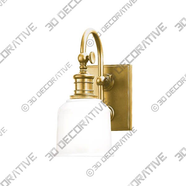 Keswick 1-Light Wall Sconce - 3D Decorative