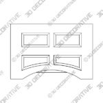 Madison M Series Range hood - 3D Decorative