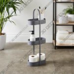 Metal 3 Tier Bathroom Caddy-3DDecorative Metal 3 Tier Bathroom Caddy - 3D Decorative