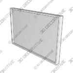 Stemn Bathroom Vanity Mirror Wall Mirror Accent Mirror - 3D Decorative