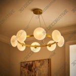 Yonah 8 Light Pendant Light - 3D Decorative