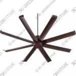 72 Angled Spoke IndoorOutdoor Ceiling Fan