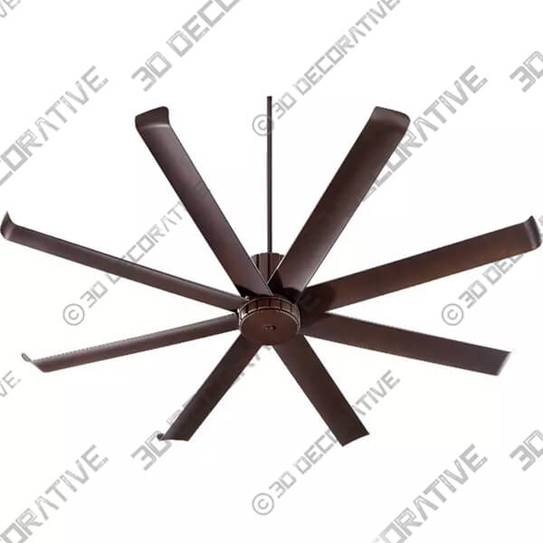 72 Angled Spoke IndoorOutdoor Ceiling Fan