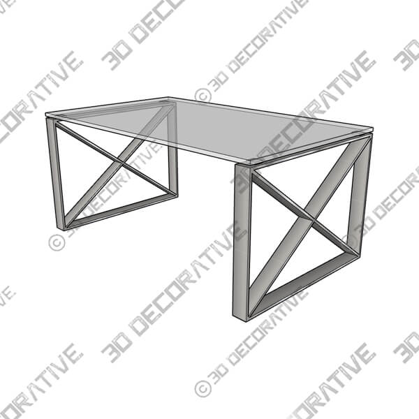 5A Fifth Avenue Madison Coffee Table - 3D Decorative