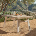 Sardis Driftwood Gray Dining Table For 6-3DDecorative