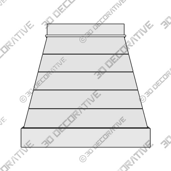 Cambridge NEW CHW Series with horizontal beads - 3D Decorative