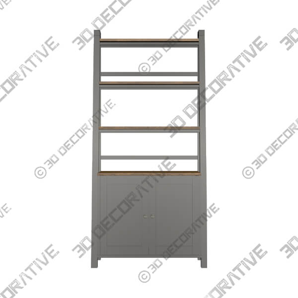 Olney Storage Ladder Shelf - 3D Decorative