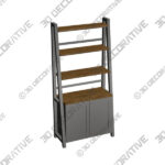 Olney Storage Ladder Shelf - 3D Decorative