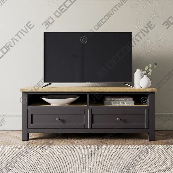 Olney TV Unit for TVs up to 55 - 3D Decorative