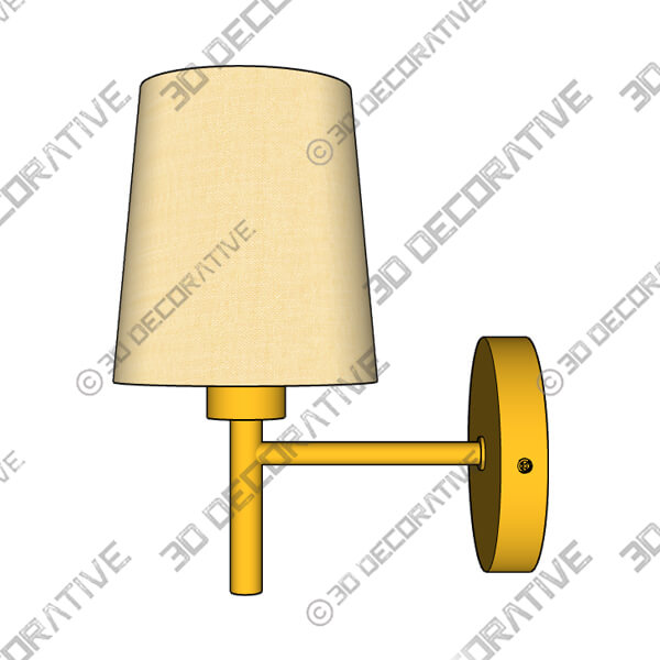 Prescot Wall Light - 3D Decorative