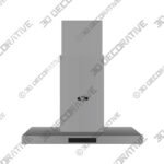 30 Wall Mount T-Shape Range Hood LH4-30 with LED - 3D Decorative