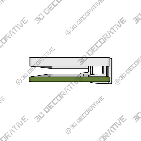 Akeeyla Floating Shelf - 3D Decorative