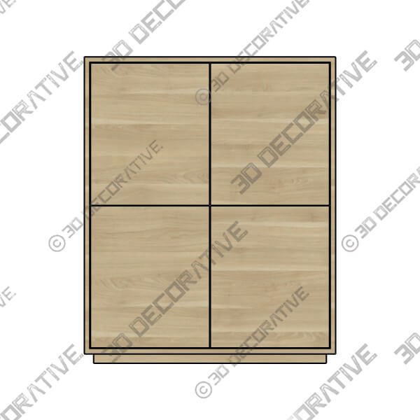 Basic 4 door module - 3D Decorative